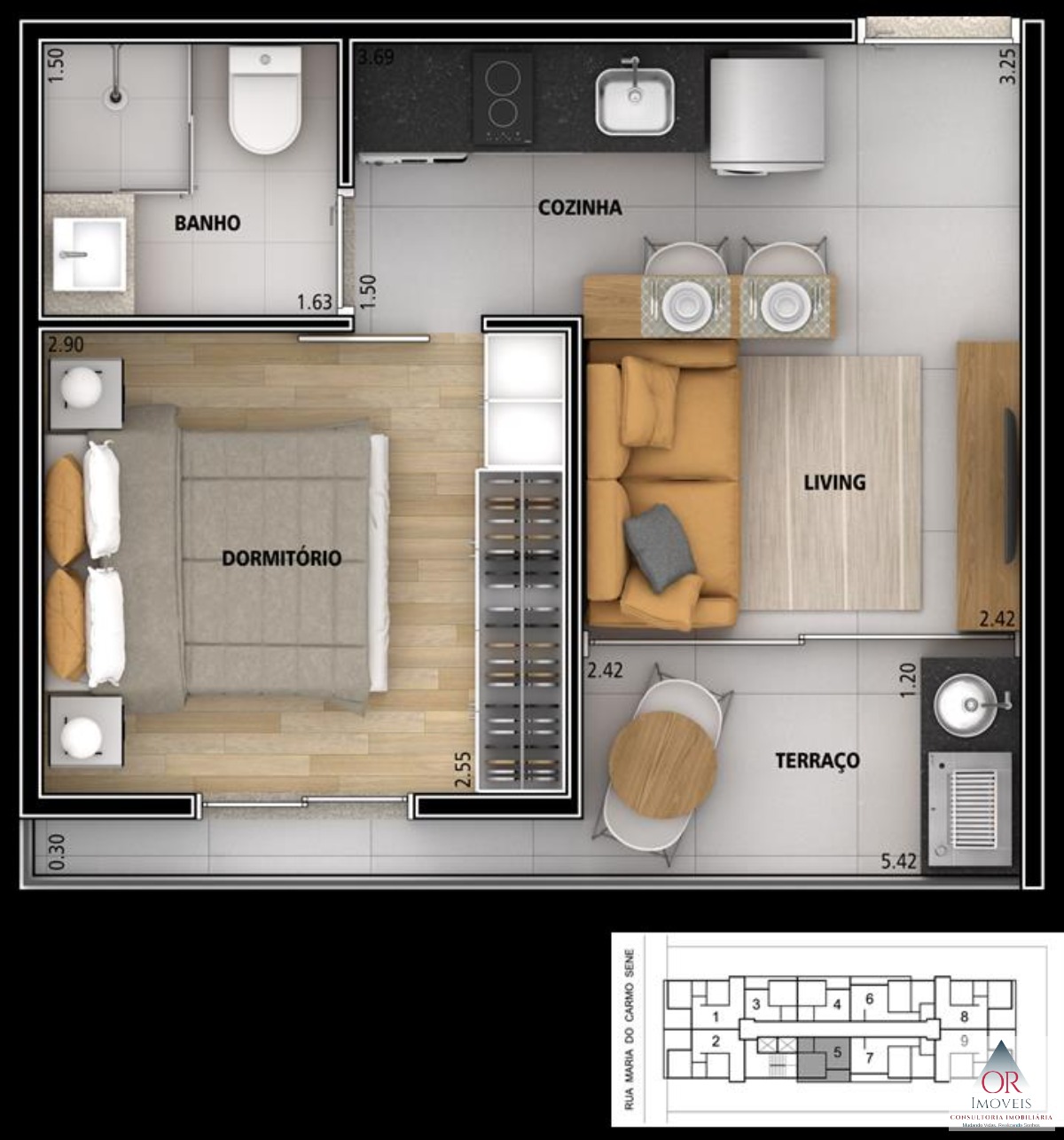 Apartamento à venda com 1 quarto, 26m² - Foto 32