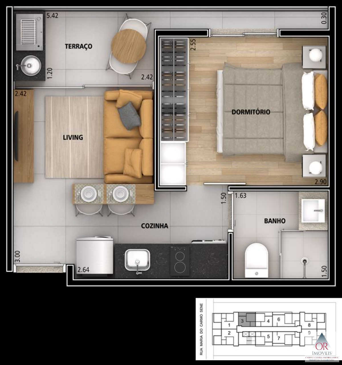 Apartamento à venda com 1 quarto, 26m² - Foto 26