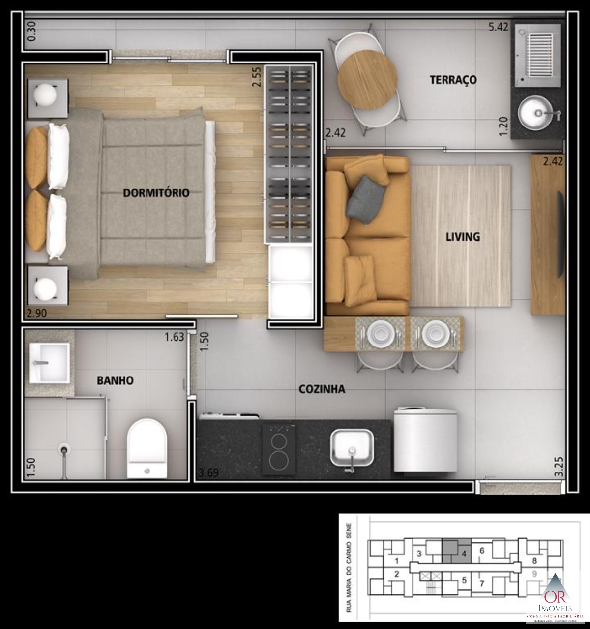 Apartamento à venda com 1 quarto, 26m² - Foto 27