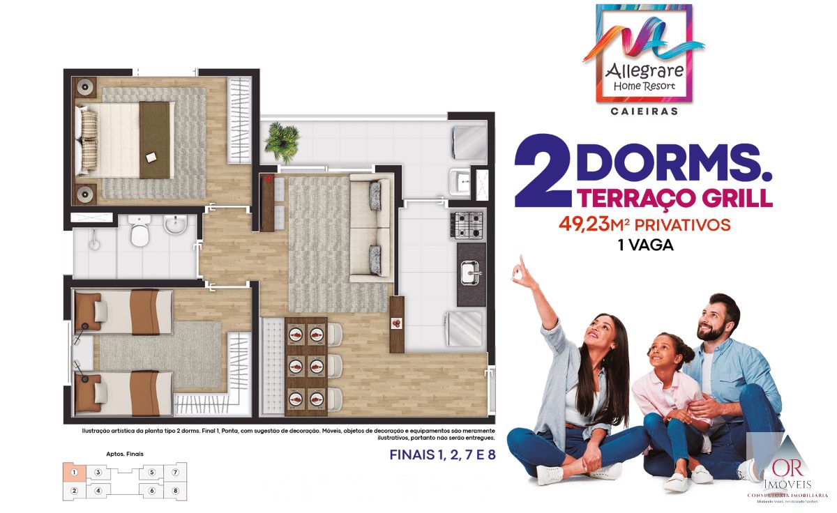 Apartamento à venda com 2 quartos, 49m² - Foto 10